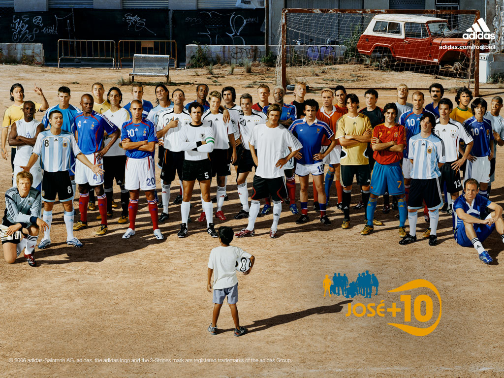 llamar Benigno Antídoto OC] An examination of the best football advertising of all times: "José  +10" by Adidas. : r/soccer